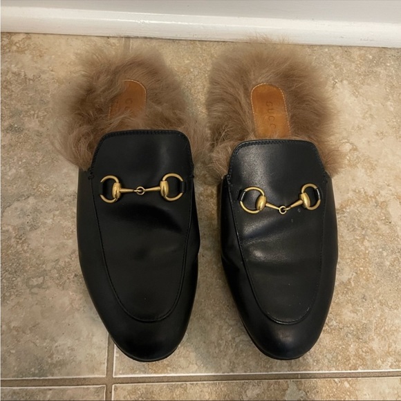 Gucci mules with fur - Picture 6 of 6